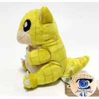 Pokemon plush Sandshrew 13cm (long), Authentic Pokemon Center Pokemon fit / sitting cutie